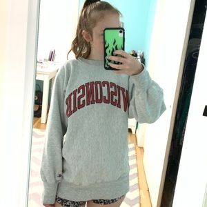Wisconsin Vintage Sweatshirt Champion